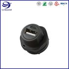 USB Speed 480Mbps Waterproof Circular Connectors For New Energy Vehicles
