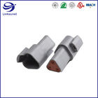 DT04 PA IP68 2 Row Receptacle TE Connectivity AMP Connectors for Transmission