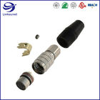 HR25 12pin Cable Plugs Solder Connector For Industrial Camera Wire Harness