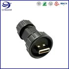 USB IP67 Male and Female Waterproof Circular Connectors For New Energy Vehicles