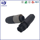 Mini Male and Female 2 - 8pin Waterproof Connector for Data Network Systems