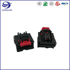 OCS 0.64 Female 2 Row Electrical Connectors For Semiconductor Distributors