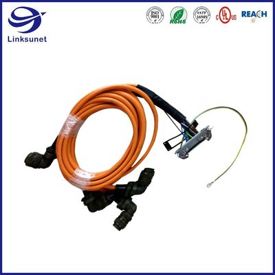 Heavy Duty Wiring Harness with Mil 5015 Type Aluminum Alloy Connectors