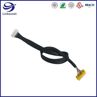 LVDS Wire Harness with DF14 1.25 mm add FI - X 1.0mm Connectors
