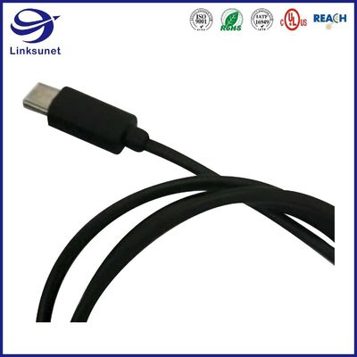 Custom USB Wire Harness with 68798 30V UL94 - V0 USB 3.0 TYPE C