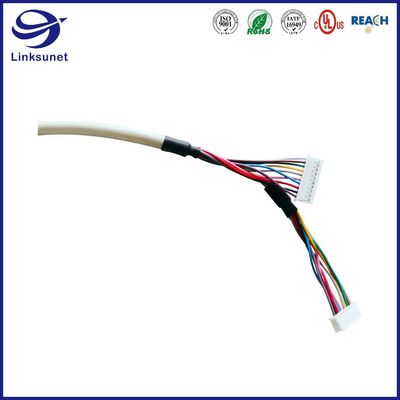 Industrial wire harness with XA 2.5mm 250V Receptacle Connectors