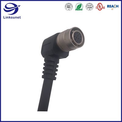 Automotive electrical harness with HR10A Plug 26AWG Connector