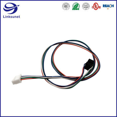 26AWG Industrial Wire Harness with PA 2.0mm 1 Row Locking Ramp Connector